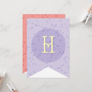 Whimsical Sweet Fairy Princess Girl Birthday Party Kaart