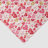 Whimsical & Sweet Heart thema Tissuepapier (Detail)