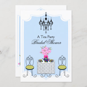 Whimsical Tea Party Kaart