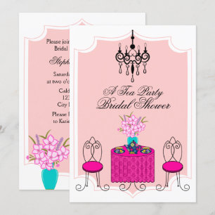Whimsical Tea Party Kaart