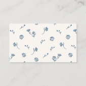 Whimsical  Tea Party Vrijgezellenfeest Informatiekaartje (Achterkant)