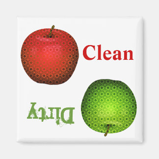 Whimsical Teacher's Dish Washer Magnet Magneet