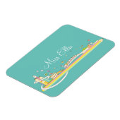 Whimsical Teacher's Scene op maat Magneet (Linkerzijde)