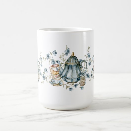Whimsical Teacup voor gezellige thee- en koffielie Magische Mok (Midden)