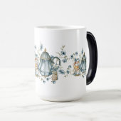 Whimsical Teacup voor gezellige thee- en koffielie Magische Mok (Voorkant rechts)