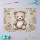 Whimsical Teddy Bear Decoupage Tissuepapier (Craft)