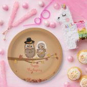 Whimsical Thanksgiving Ownership Papieren Bordje (Feest)