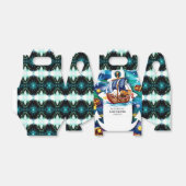 Whimsical Treasure Pirate Baby shower Bedankdoosjes (Uitgevouwen)