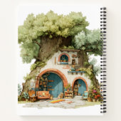 Whimsical Treehouse Dream Notitieboek (Achterkant)
