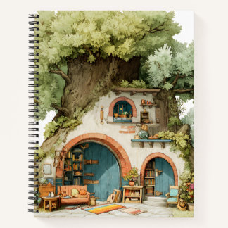 Whimsical Treehouse Dream Notitieboek