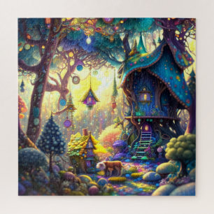 Whimsical Treehouse Puzzel