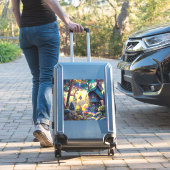 Whimsical Treehouse Vinyl Sticker (Koffer Insitu)