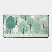 Whimsical Trees Desk Mat (Voorkant)