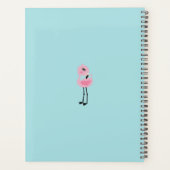 Whimsical tropical flamingos (Dos)