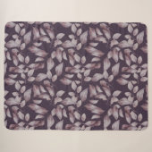 Whimsical Twilight Seamless Pattern Sherpa Deken (Voorkant (horizontaal))
