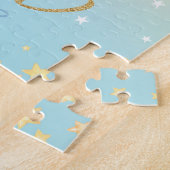 Whimsical Twinkle Little Star Elephant Nursery Legpuzzel (Zijkant)