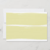 Whimsical Typografie | Kaart ter bekendmaking van  (Achterkant)