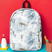 Whimsical Underwater World - Zee Creatures Pattern Bedrukte Rugzak