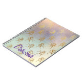  Whimsical Unicorns Notitieboek (Linkerzijde)