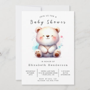 Whimsical Unique Beer Baby shower Kaart