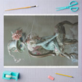 Whimsical  Verfijnde Kat Decoupage Tissuepapier (Craft)