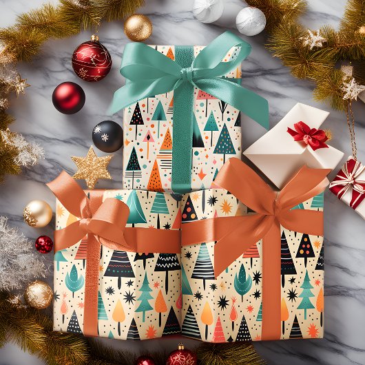 Whimsical Verpakking Papier Bladen Set van 3 Inpakpapier Vel