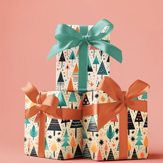 Whimsical Verpakking Papier Bladen Set van 3 Inpakpapier Vel