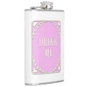 Whimsical Victoriaans Filigree Pink Heupfles (Rechts)