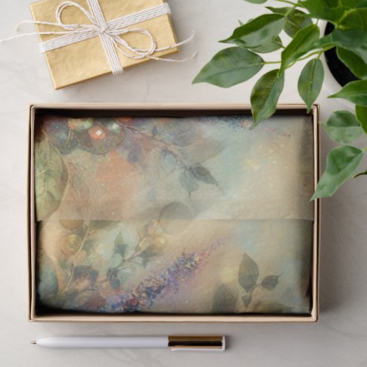 Whimsical Victoriaans Wasbeer Decoupage Tissuepapier (Geschenk)