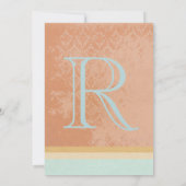 Whimsical Vintage Bird Cage Invitations de mariage (Dos)