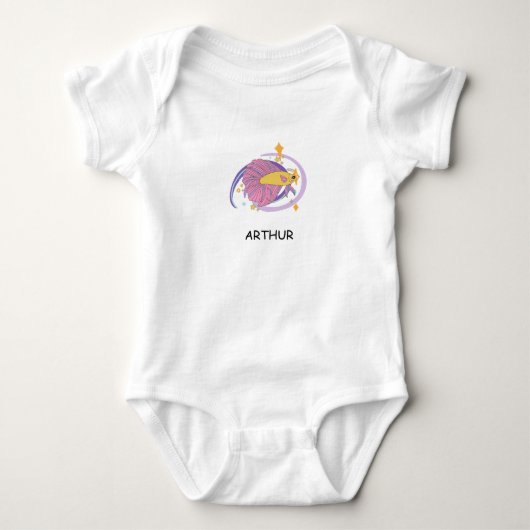 Whimsical Vis Romper (Voorkant)