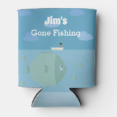 Whimsical Vist | Naam vader Blikjeskoeler (Voorkant)