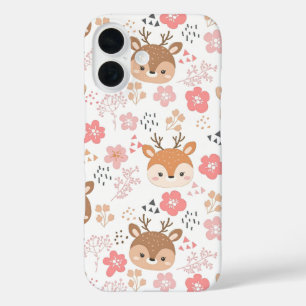 Whimsical Volkskunst Egeltje voor Kinderkamer iPhone 16 Hoesje