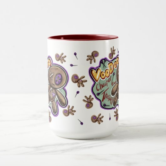 Whimsical Voodoo Doll Mug (Centre)