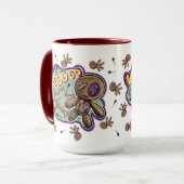 Whimsical Voodoo Doll Mug (Devant gauche)