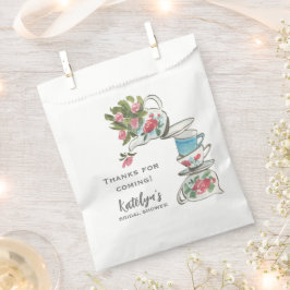 Whimsical Vrijgezellenfeest Tea Party Bedankzakje