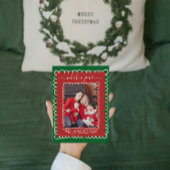 Whimsical Wat een jaar Fotocollage Kerstmis Kaart