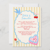 Whimsical watercolor quirky Wedding Invitation (Dos)