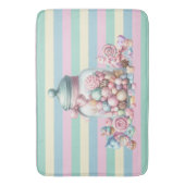 Whimsical Watercolor Sweet Candy Badmat (Voorkant Verticaal)