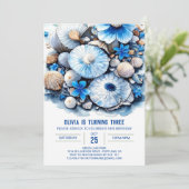 Whimsical Waterverf Boy Birthday Kaart (Staand voorkant)