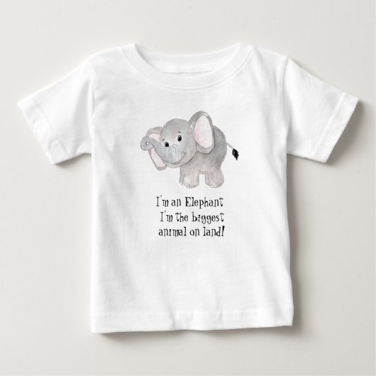 Whimsical Waterverf Elephant (Voorkant)