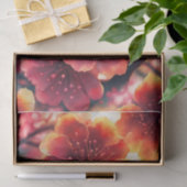 Whimsical Waterverf Pink Cherry Blossoms Tissuepapier (Geschenk)