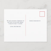 Whimsical We hebben de opwarming van het huis verp Aankondigingskaart (Achterkant)