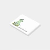 Whimsical-werk van zelfklevende notities post-it® notes (Schuin)