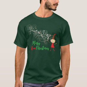 Whimsical wervelingen Schattige & Fun Magische Ker T-shirt