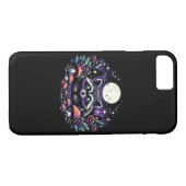 Whimsical Whimsigoth Wasbeer onder maanlicht Vinta Case-Mate iPhone Case (Achterkant (Horizontaal))