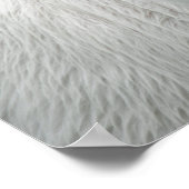 Whimsical White Calf Poster (Hoek)