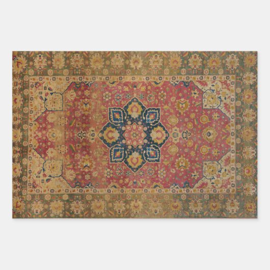 Whimsical White Rabbit Hearts Enchanted Wonderland Inpakpapier Vel (Voorkant 3)