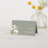 Whimsical Wildflower Bedow | Vervulde ivoor en ops (Achterkant)