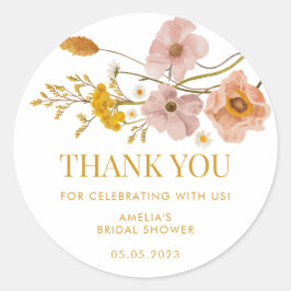 Whimsical Wildflower Dank u Stickers